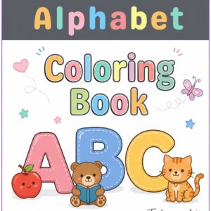 Alphabet Coloring Book for Kids Cover
